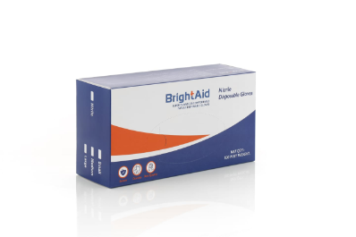 Bright Aid Nitrile Rubber Gloves