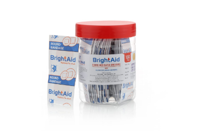 Bright Aid Round Bandages