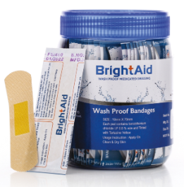 Bright Aid Water Proof Bandages