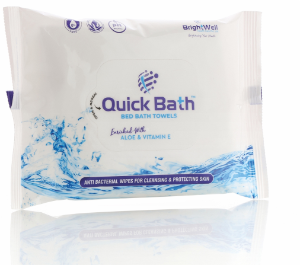 Bright Aid Quick Bath / Bed Bath Wipes